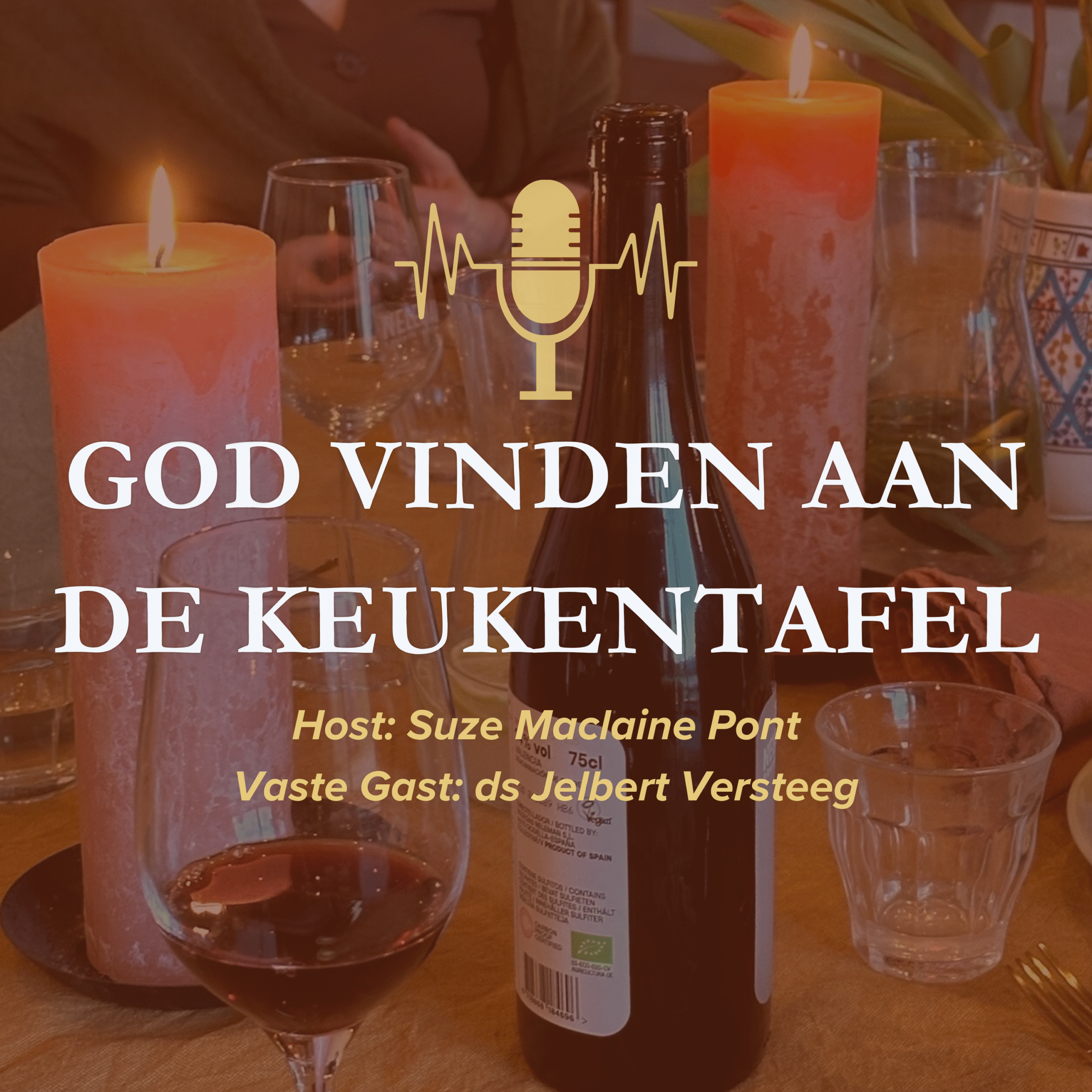 Podcast Artwork 'God vinden aan de Keukentafel'